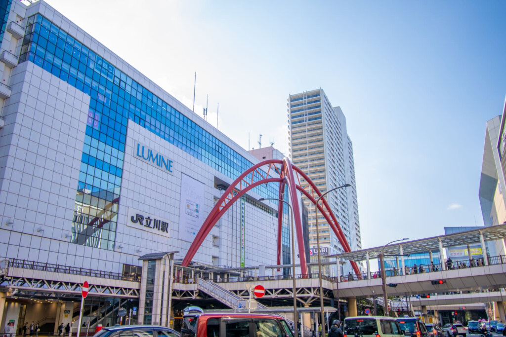 ライザップゴルフ立川店へのアクセス